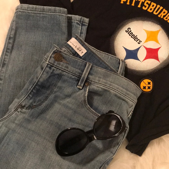 Ann Taylor LOFT Relaxed Skinny Jeans - Picture 3 of 7